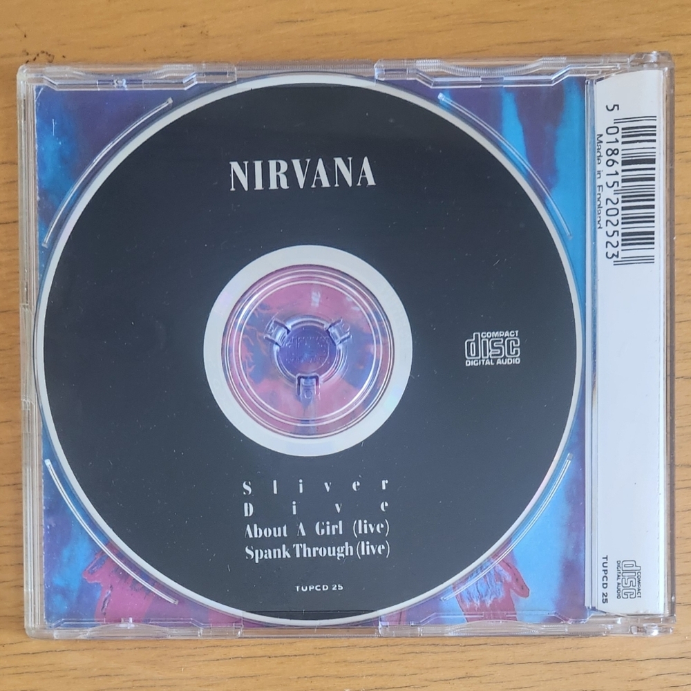 Nirvana "Sliver", "Come As You Are" - 1990s CD Singles (Lot of 2)  - Picture 3 of 7
